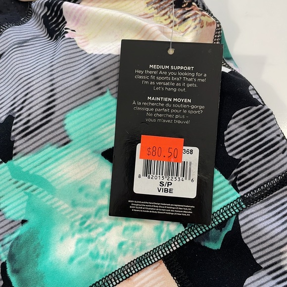 NWT Body Glove Bloom Vibe sports top - Picture 9 of 9